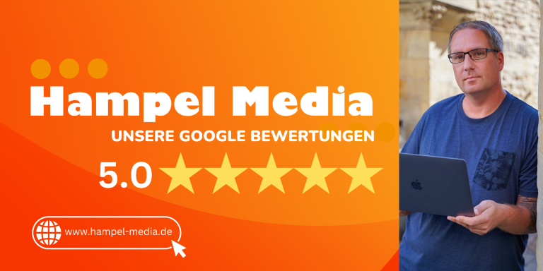 Google Bewertung Google Bewertungen für Hampel Media