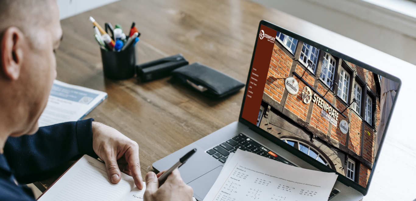 Website mit Hampel Media Websites und mehr mit Hampel Media